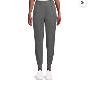 Climate Right by Cuddl Duds Gry Scrub Jogger Pants XL Anti Bacterial Technology